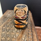 Vintage Hand Carved Wood Native American Indian Woman Papoose Detailed 2 3 4    Hi