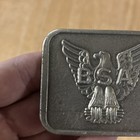 Vtg Eagle Scout Boy Scouts Of America Belt Buckle Bsa Rank Badge Uniform