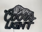 Coors Light Neon Light Up Sign 2000s Plug In Tested Mountains