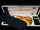 Violins-bankruptcy- New Adult 4 4 Flamed Solid Concert Violin fiddle-german