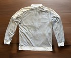 Men s Adidas Long Sleeve Team Issue Bomber Jacket  Gray Logo Full Zip Large