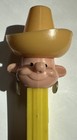 Rare Vintage No Feet Mexican Pez Pal Pez Dispenser White Skin Tone With Earrings