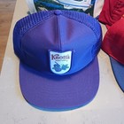 Vintage Lot 12 Snapback Trucker Hat Caps Corduroy Racing Auto Parts Aviation 
