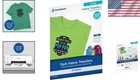 40 Sheets Of Iron On Heat Transfer Paper For Dark Fabrics   T-shirts  8 5  X 11 
