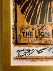 The Lion King Broadway Cast-signed Poster     30 Autographs  2002   