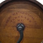 Antique Butter Churn Hand Crank Wooden Barrel Farmhouse Style Rustic Decor Great