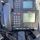 Lot Of 5 Nortel Ntdu82aa70 I2004 Ip Phone With Power Supply 