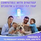 Qualirey 25 Pack Glue Card Refills Compatible With Dynatrap Dt3007 And Dt3007w I