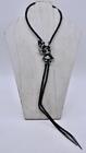 Vintage Zuni Rainbow Man Dancer Bolo Tie