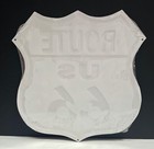 Vintage Us Route 66 Metal Sign In Original Packaging