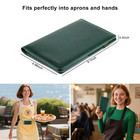 Server Books For Waitress leather Waiter Book With Zipper Pocket  Server Booklet