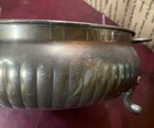 Vintage Sheridan Taunton Silversmith Footed Bowl No Lid Silver Plate Patina