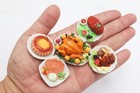 1 6 Scale Dollhouse Miniature Food Set Roast Turkey Dinner Collection