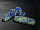 4  Unique Square Glass Hand Pipe Tobacco Smoking Spoon Pipe Free Shipping