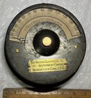 1890 s Antique  norton Voltmeter Meter Brass Old Science Lab Vintage Gage Gauge 