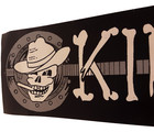 Killbilly 1990 s 12 x3  Bumper Sticker Unused Lone Star Bluetrash Hillbilly Punk