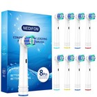 8 Pack Replacement Electric Toothbrush Heads - Compatible With Oral B 7000 pro 1