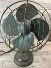 Vtg Oscillating Fan 2015 5210 Dominion Art Deco Atomic Mcm 12  Working Read