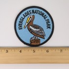 Vintage Pelican Everglades National Park Florida Embroidered Souvenir Patch