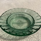 Ashtray Boulder Station Hotel Casino Green Glass Las Vegas Nevada Train Vintage