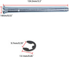 Door Hinge Pin And Bushing Repair Kits Compatible With 1988-2002 Chevy Gmc