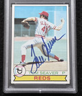 1979 Tom Seaver Signed Topps Baseball Card-hall Of Fame-reds-new York Mets-psa