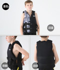 Kids Adults Life Jacket Swimming Floating Swim Zip Vest Buoyancy Aid Jacket
