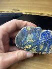 Estate Find Unidentified Mineral Blue Azurite   Faced Display Specimen 10oz