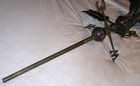 Antique American Eagle Brass   Copper Large Weathervane 56 ht  No Roof Mount Vgc
