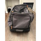 Timberland Black Grey Duffel Bag Front Pocket Dual Carry Handles