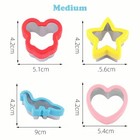 Stainless Steel Cookie Biscuit Cutter Set    Pastry   Sandwich Cutter Kitchen Tool
