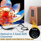 192khz Dac Optical To 3 5mm Converter  Optical Audio Cable To Aux Adapter  Un   