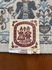 Austrian Folk Art Square Woven Table Topper Scarf Tiroler Boy Girl  read 