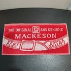 Vintage The Original And Genuine Mackeson Very Fine Extra Quality Beer Bar Towel