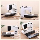 12 Stitches Mini Electric Sewing Machine With Light   Extension Table Us Plug