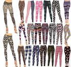 Women s Printed Brushed Buttery Soft Leggings Regular   Plus Size 