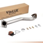 409 Stainless Steel Front Exhaust Pipe  front Pipe   2006-2011 Honda Civic 1 8l