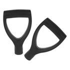  2 Pcs Snow Shovel Handle Replacement Garden Tool Grip Digging Raking