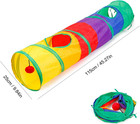 Cat Toys Kitten Interactive Variety Pack 32 Piece Tunnel Feather Wand Balls Mice