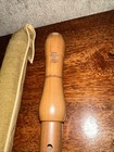 Vtg Mollenhauer Wood Recorder 2-piece Germany 13   