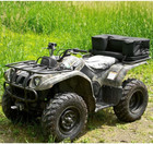 Atv Storage Back Seat Rest Mount 4 Wheeler Cargo Camo Padded Zipper Bag Durable