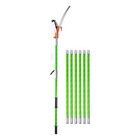26 Ft  Extendable Tree Pruner Garden Tool Pole Saw Branch Long Reach Limb Cutter