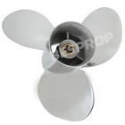 Propeller 10 1 4x12 For Suzuki 25-30hp Stainless Steel 10 Tooth 10 25x12