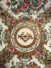 Rare Antique Chinese Export Rose Medallion Porcelain Plate 24cm Qing Dynasty 