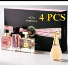 Luxury Brand New Perfume Women Eau De Parfum Femme Gift Box 4pcs Set 100ml 