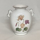 2 Vases One Is Vtg Fine China Porcelain From Japan Second Made By Ibis   Orchid