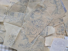 Iron-on And Mccall s Kaumagraph Transfer Patterns 1940 s - Many  Many  Cut Uncut
