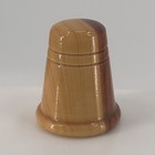 Casey Jones Village Wood   Wooden Souvenir Thimble - Jackson  Tennessee