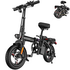 400w Folding Electric Bike 750 400w 48v Fat Tire Adult E-bike