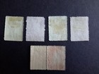 Stamps St  Helena 1863-68 Set Of 5 Stamps